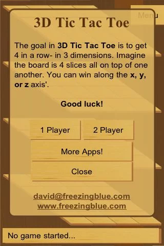 Изображение игры: TicTacToe 3D