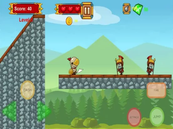 Изображение игры: Super Knight Adventure