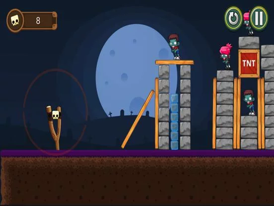 Изображение игры: Angry Zombies: Arcade Game