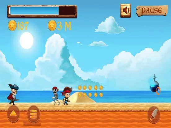 Изображение игры: Pirate Run Away