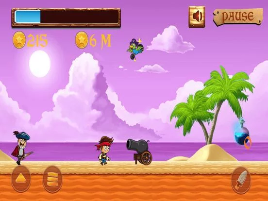 Изображение игры: Pirate Run Away