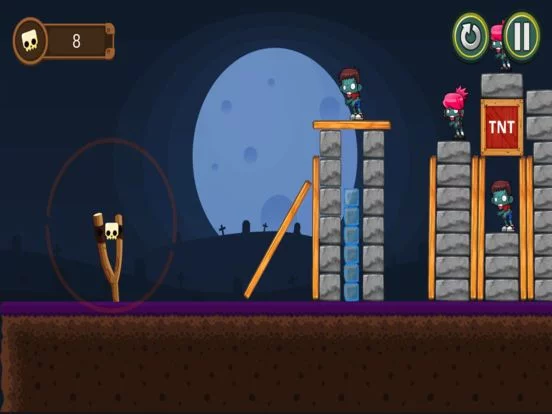 Изображение игры: Angry Zombies: Arcade Game