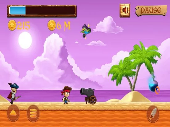Изображение игры: Pirate Run Away