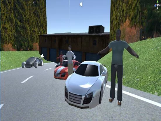 Изображение игры: 3D Car Race
