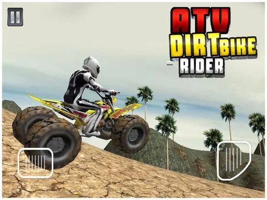 Изображение игры: ATV Dirt Bike Rider ( 3D Off Road Parking / Driving Simulation Game )