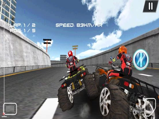 Изображение игры: ATV Bike Offroad Madness