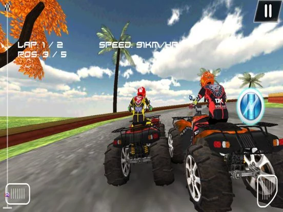 Изображение игры: ATV Bike Offroad Madness