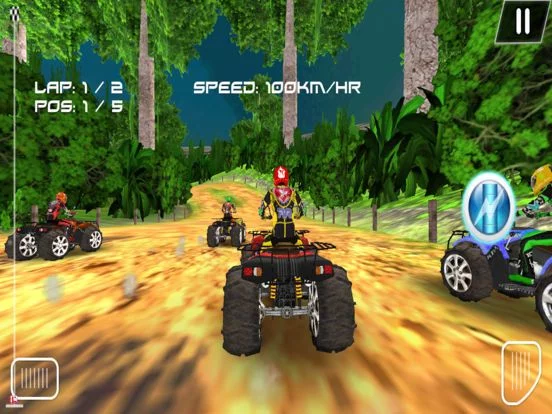 Изображение игры: ATV Bike Offroad Madness