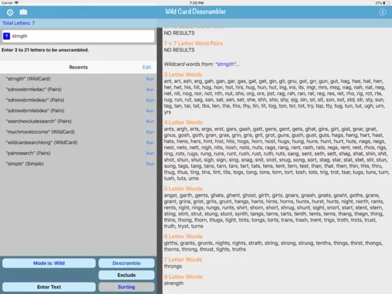 Изображение игры: Word Descrambler