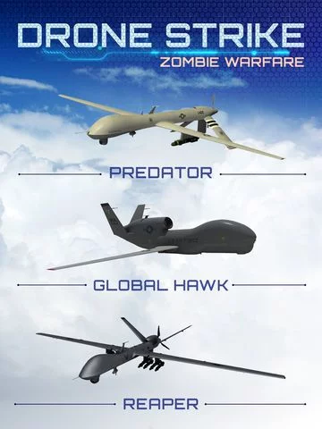 Изображение игры: Drone Strike: Zombie Warfare 3D Sim Pro