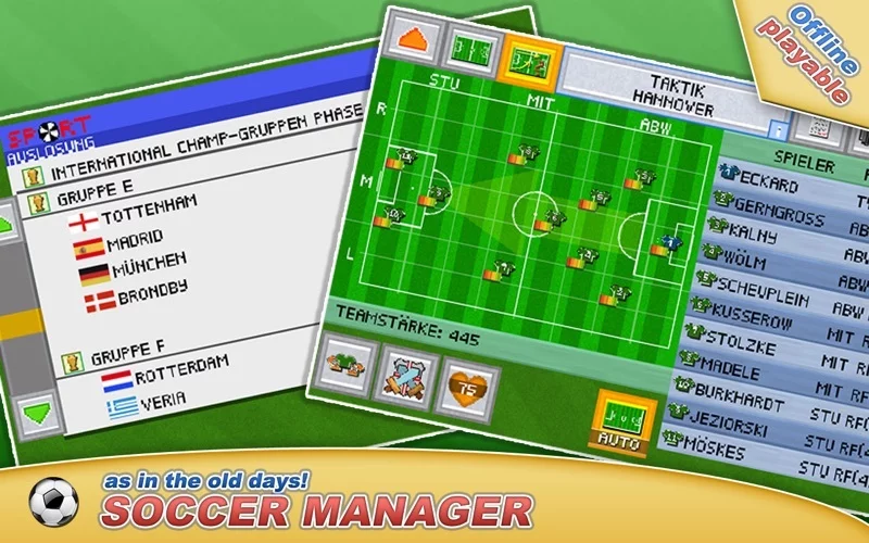 Изображение игры: Football Pocket Manager 2018