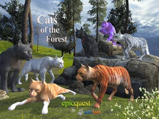 Изображение игры: Cats of the Forest