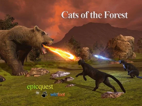 Изображение игры: Cats of the Forest