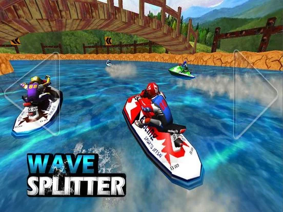 Изображение игры: Wave Splitter Jetski Racing