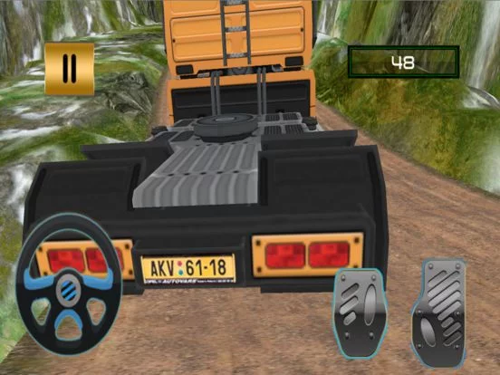 Изображение игры: Extreme Truck Driving 3D
