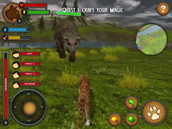 Изображение игры: Cats of the Forest