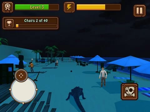 Изображение игры: Crocodile Attack 3D Pro