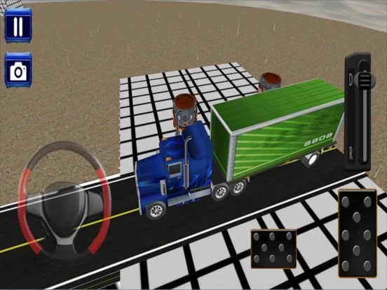 Изображение игры: Truck Space Parking 3D