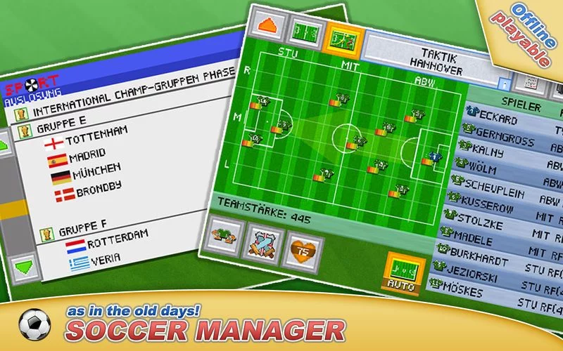 Изображение игры: Football Pocket Manager 2018