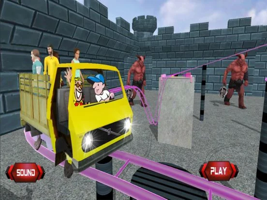 Изображение игры: Roller Truck Ride 2018