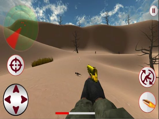 Изображение игры: Extreme Desert Commando 3D