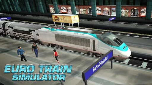 Изображение игры: Euro Train Simulator 3D