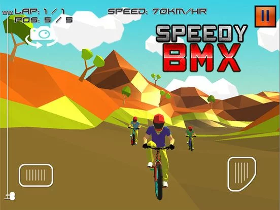 Изображение игры: Speedy BMX