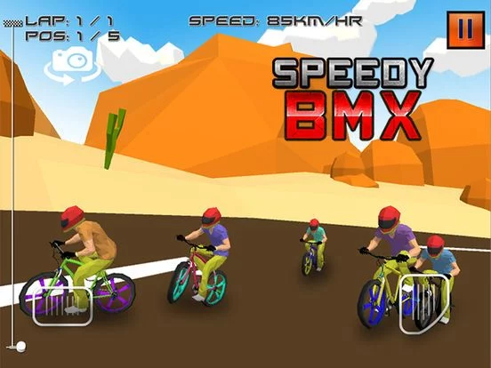 Изображение игры: Speedy BMX