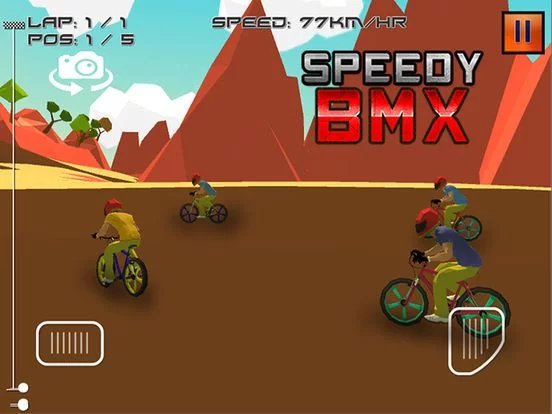 Изображение игры: Speedy BMX