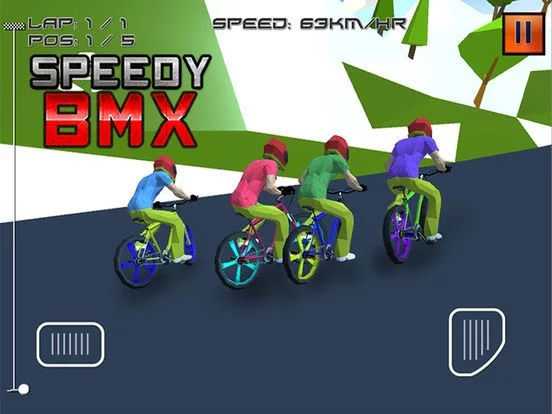 Изображение игры: Speedy BMX