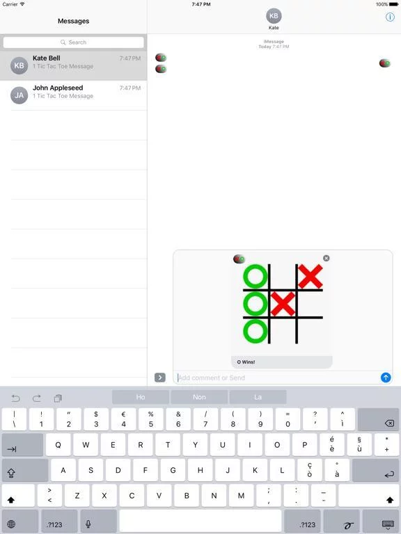 Изображение игры: Tic Tac Toe for Message