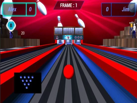 Изображение игры: Pro bowling Fun