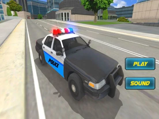 Изображение игры: Police Car Driving Sim
