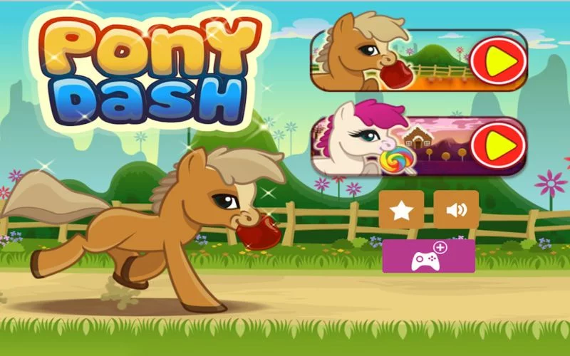 Изображение игры: Pony Dash Pro