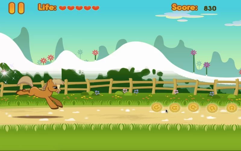 Изображение игры: Pony Dash Pro
