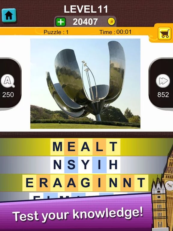 Изображение игры: Words Scramble - Cities