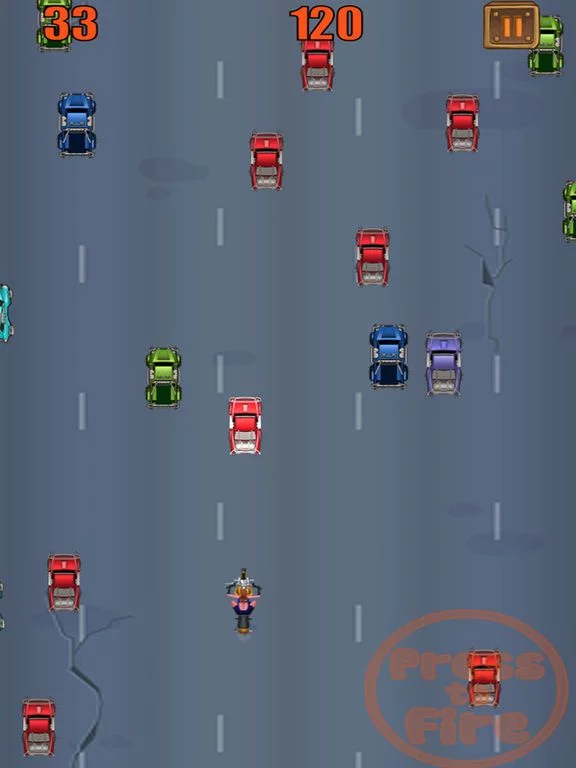 Изображение игры: Fast Motorcycle Racer on highway - Escape The Rider Through Traffic Rush