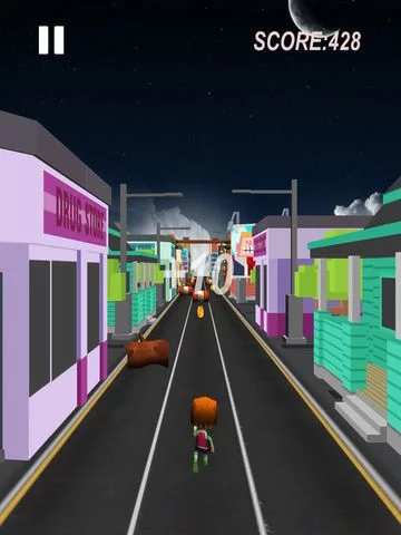 Изображение игры: City Runner 3D