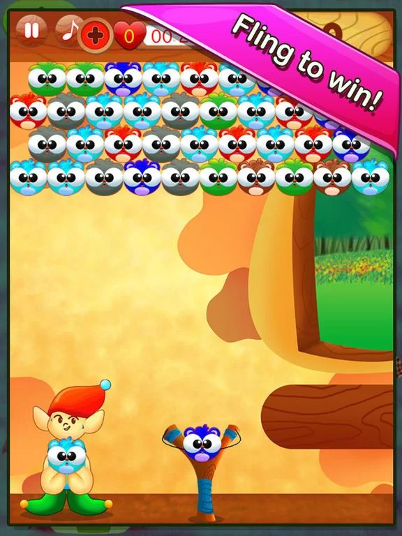 Изображение игры: Fling Birds