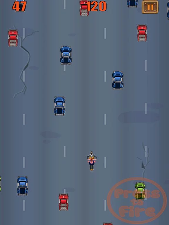 Изображение игры: Fast Motorcycle Racer on highway - Escape The Rider Through Traffic Rush