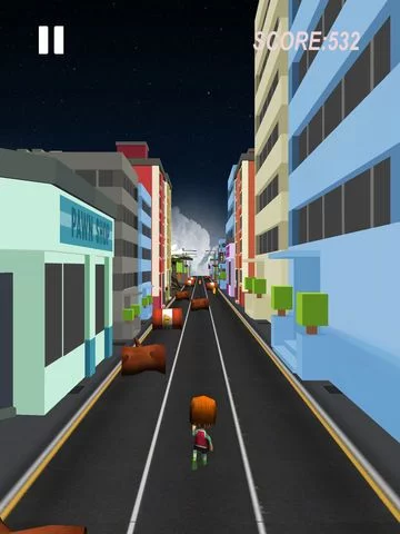 Изображение игры: City Runner 3D