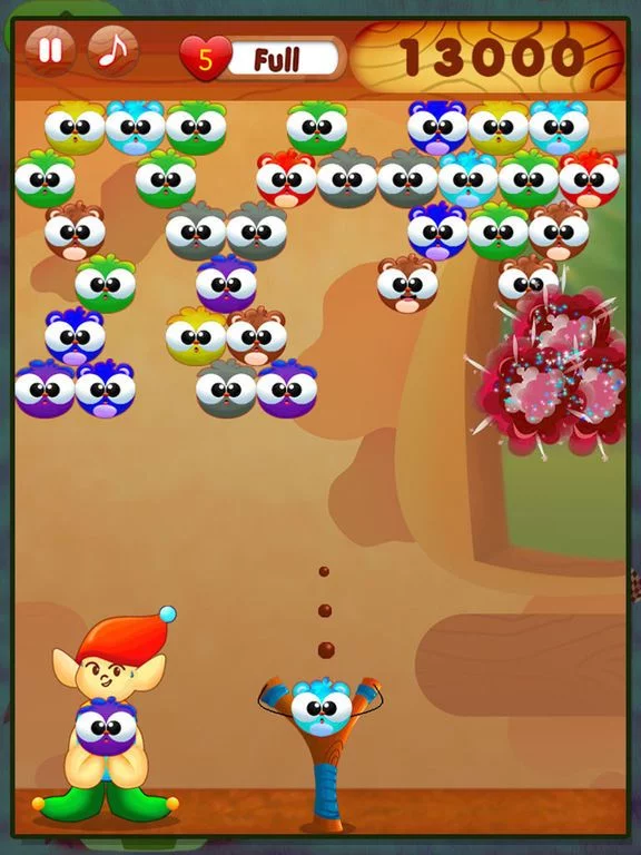 Изображение игры: Fling Birds