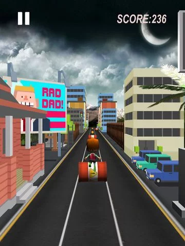 Изображение игры: City Runner 3D