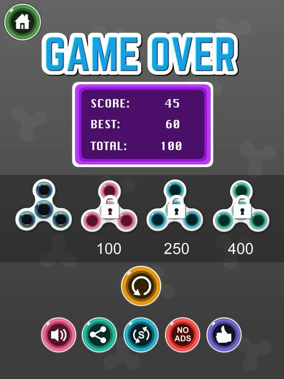 Изображение игры: Fidget Spinner - Tap Tap Fast
