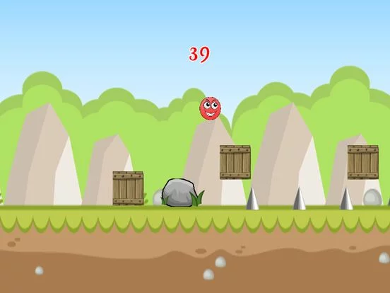 Изображение игры: New Red Ball Volume Dash 4 free
