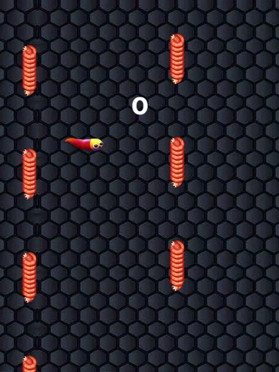 Изображение игры: Slither Worm Snake - Switch Eat Color Coin Dotz