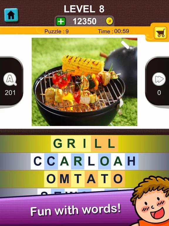 Изображение игры: Words Scramble - Activities