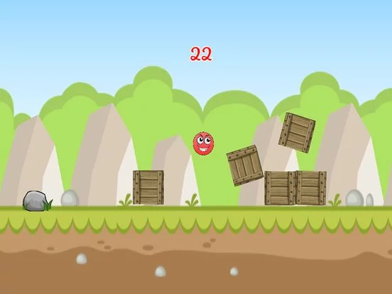 Изображение игры: New Red Ball Volume Dash 4 free
