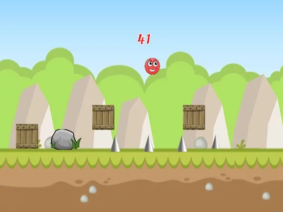 Изображение игры: New Red Ball Volume Dash 4 free