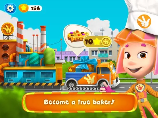 Изображение игры: Fixies Bakery Story Cake Mania